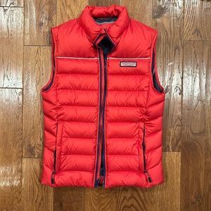 Vineyard Vines Performance Vest, Red, Men's XS